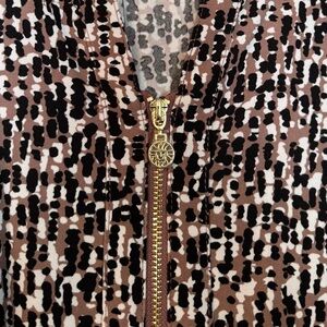 Anne Klein Print Top NWOT Large